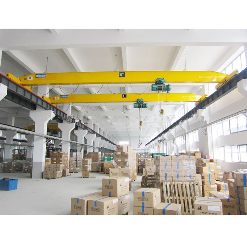 Single Girder Bridge Crane Manufacturer - Yuntian LDA 15 Ton