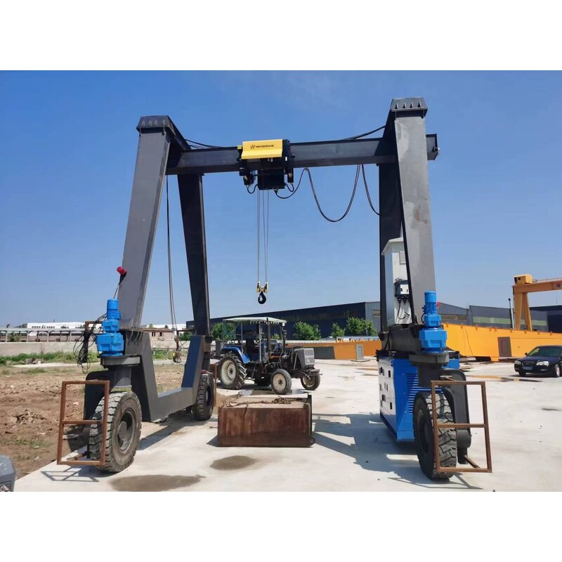 Rubber Tyre Container Crane Manufacturer - RTG for 40ft