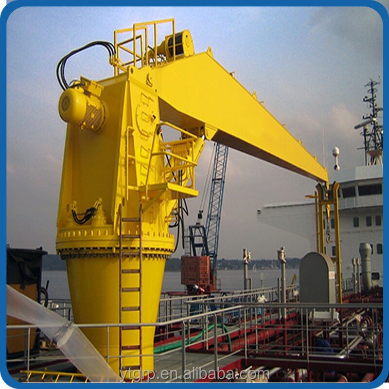 Marine Onshore Deck Crane Manufacturer - 3ton Stiff Boom 12-15m