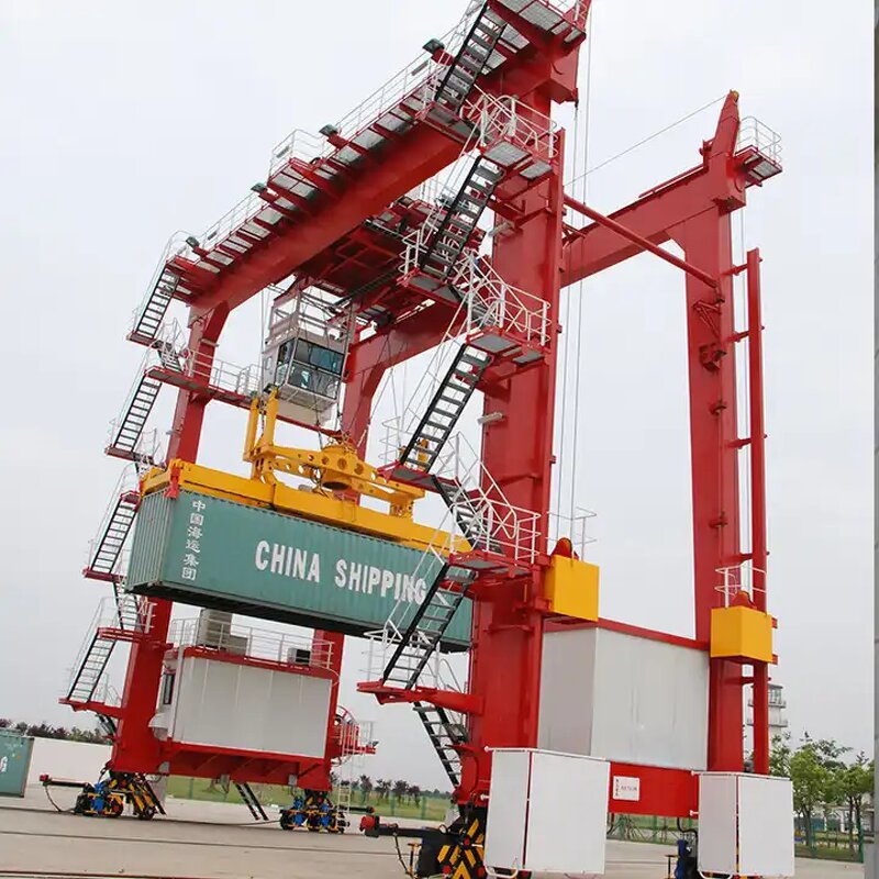 Port Terminal Gantry Crane Manufacturer - 40.5 Tons Rail-mounted