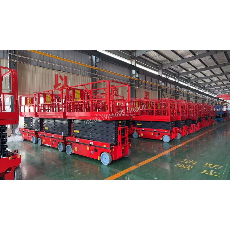 12m Electric Scissor Lift Supplier - Self-Propelled 550kg Capacity