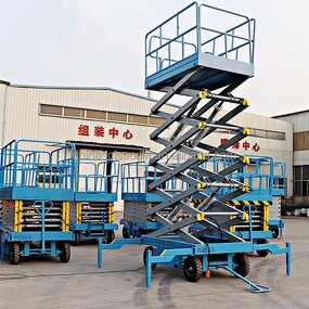 Electric Scissor Lift Manufacturer - 6-14m 300-1000kg Load CE
