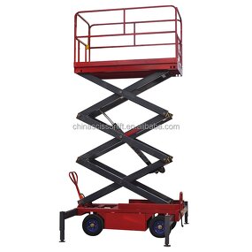 Thickened Scissor Lift Manufacturer - CE Approved Four Wheels