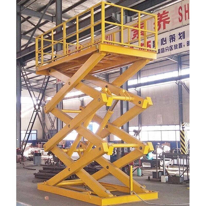 Hydraulic Stationary Scissor Lift Supplier - Table with Coated