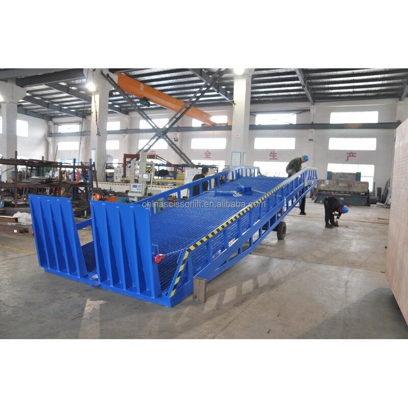 Power Saving Mobile Ramp Supplier - Anti Skid Wheels 10T/12T