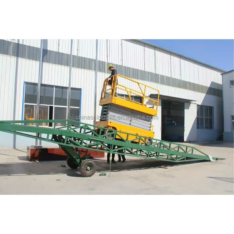 Hot Sale Mobile Load Ramp Supplier - 12 Ton Hydraulic for