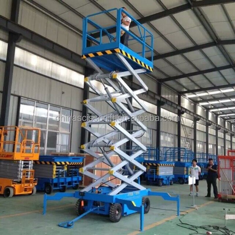 CE Certified Electric Scissor Lift Manufacturer - 6-14m 300-1000