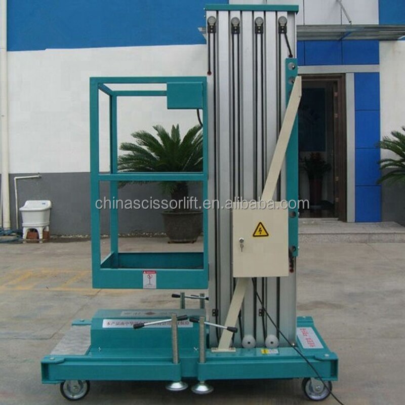CE Certified One Man Lift Supplier - 6-10m Aluminum Single Mast