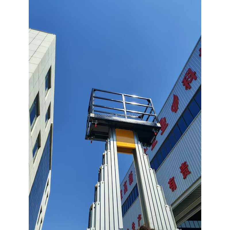 Aerial Cleaning Mast Lift Supplier - 6-10M Aluminum Alloy Single