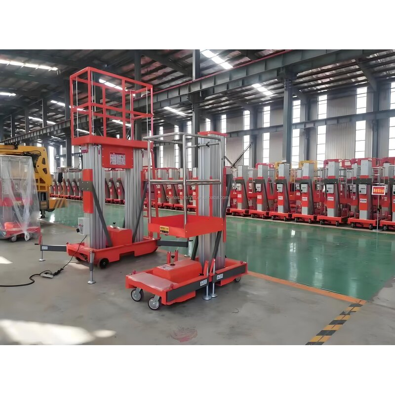 Aluminum One Man Lift Supplier - 6-10m Portable Vertical Mast