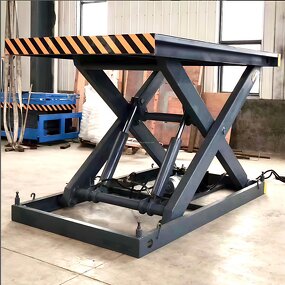 Hydraulic Stationary Scissor Lift Supplier - Table with Coated