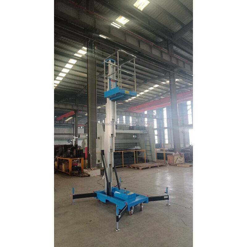 Single Column Aluminum Lift Manufacturer - 10M Height Electric