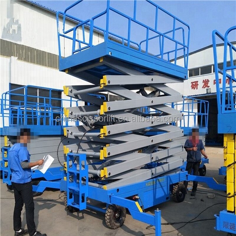 Durable Scissor Lift Supplier - High Load Four Wheels Hydraulic