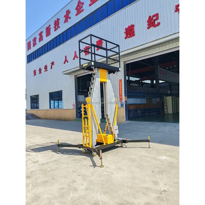 Aerial Cleaning Mast Lift Supplier - 6-10M Aluminum Alloy Single