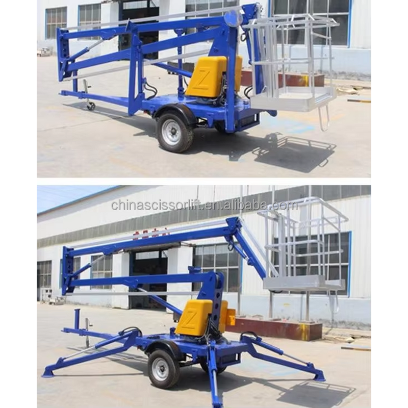 Cherry-picker Boom Lift Manufacturer - 8-18m Towable for Aerial