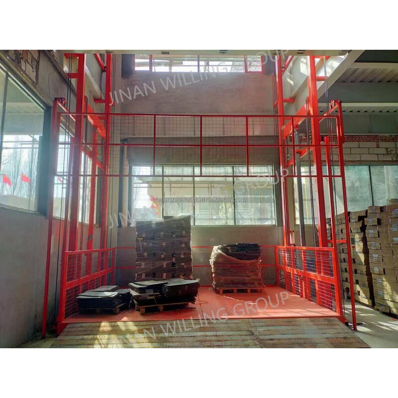 4-8m Hydraulic Cargo Lift Manufacturer - Warehouse Freight