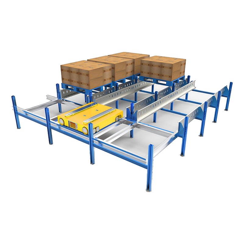 Automatic Storage Rack Manufacturer - High-Density Radio Shuttle