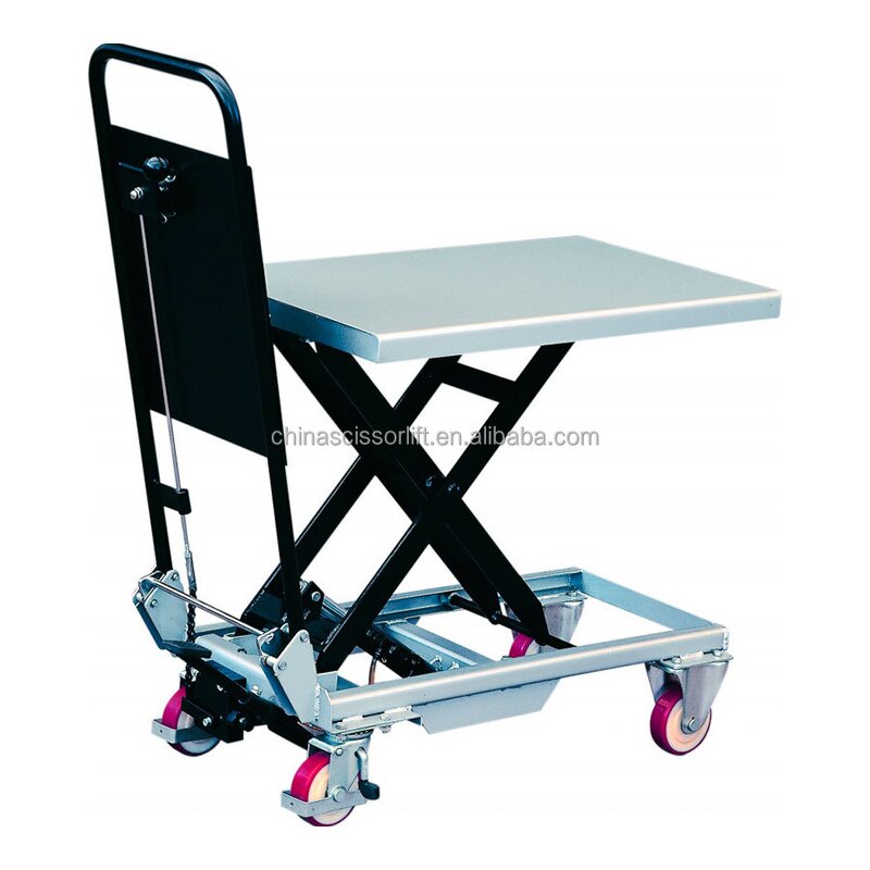 Manual Operated Lift Table Manufacturer - Warehouse Goods Small