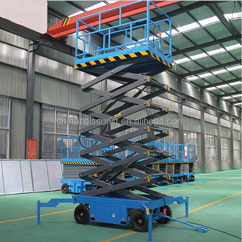 Electric Scissor Lift Manufacturer - 6-14m 300-1000kg Load CE