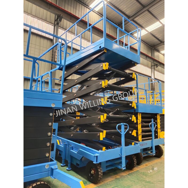 Electric/Hydraulic Scissor Lift Supplier - 10M Folding Legs Steel