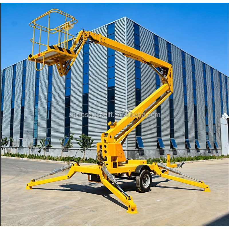 Load 200 KG Cherry Picker Supplier - 8-20m Folding Articulating