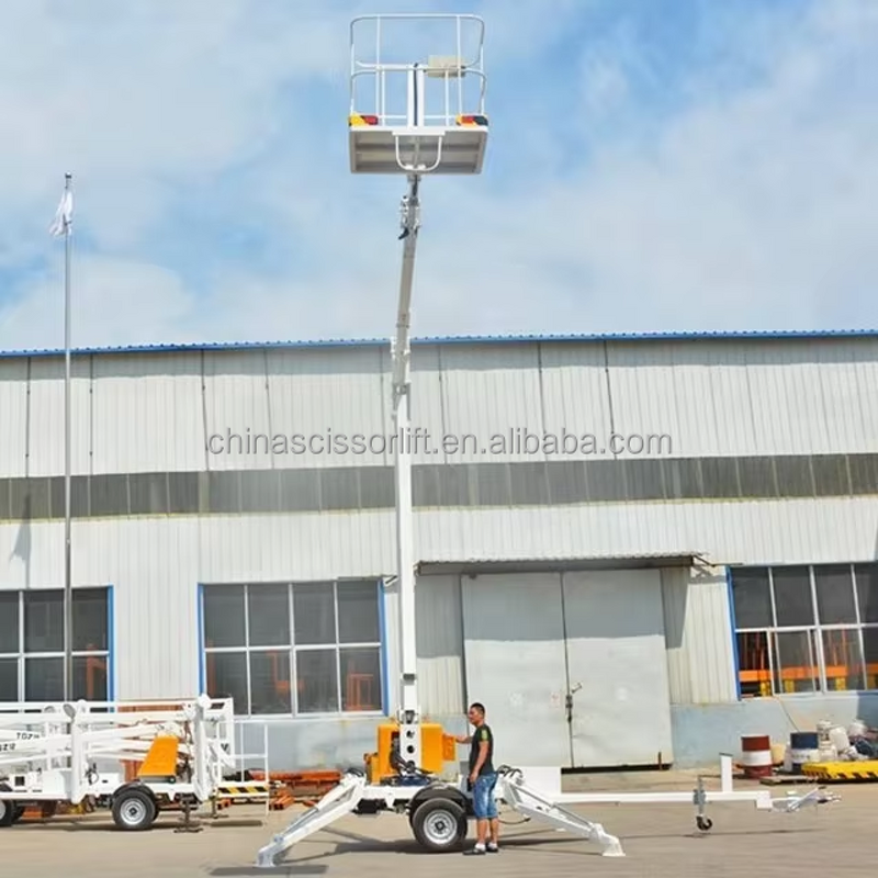 Telescopic Towable Boom Lift Manufacturer - 16M Cherry-picker