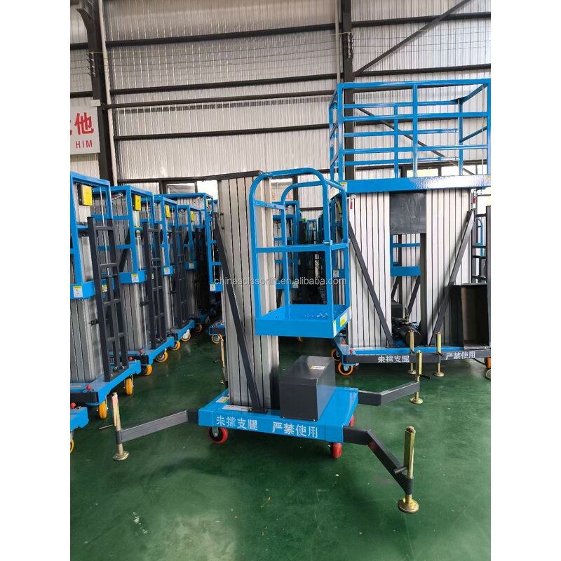 Single Column Aluminum Lift Supplier - 8M Height for Workshop