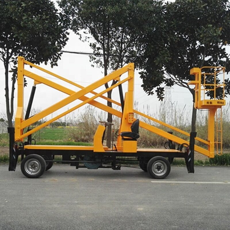 16M Telescopic Boom Lift Manufacturer - Towable Cherry-picker