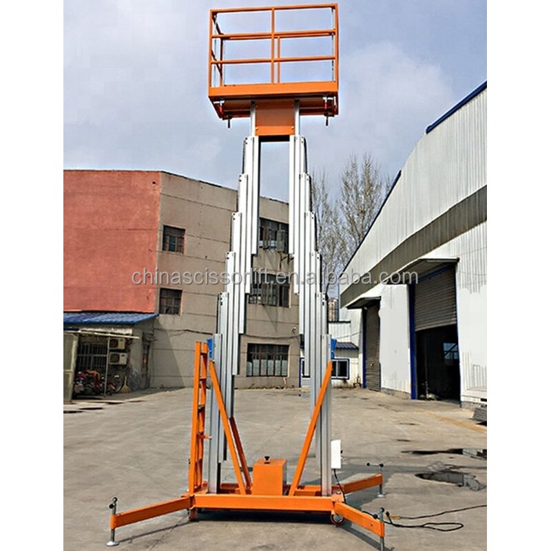 Narrow Space Man Lift Manufacturer - 6-20m Portable Electric
