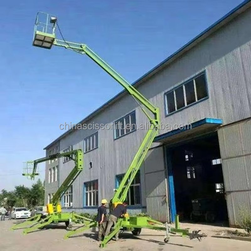 Load 200 KG Cherry Picker Supplier - 8-20m Folding Articulating