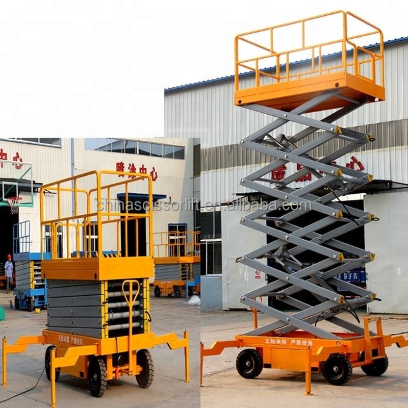 Battery Powered Scissor Lift Manufacturer - Mobile Anti Tilt Quiet