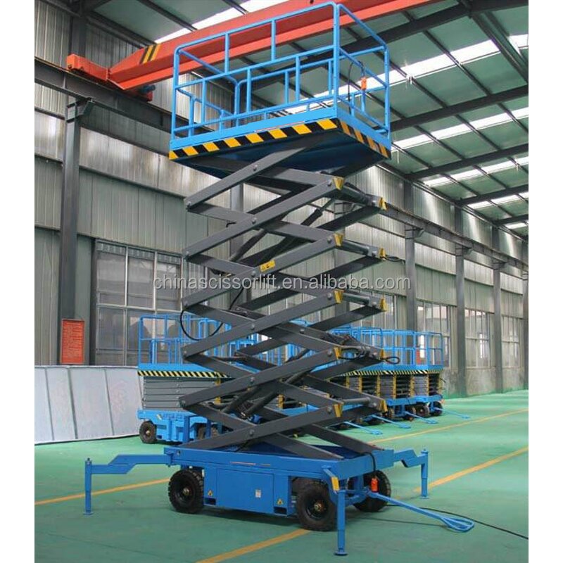 Electric/Hydraulic Scissor Lift Supplier - 10M Folding Legs Steel