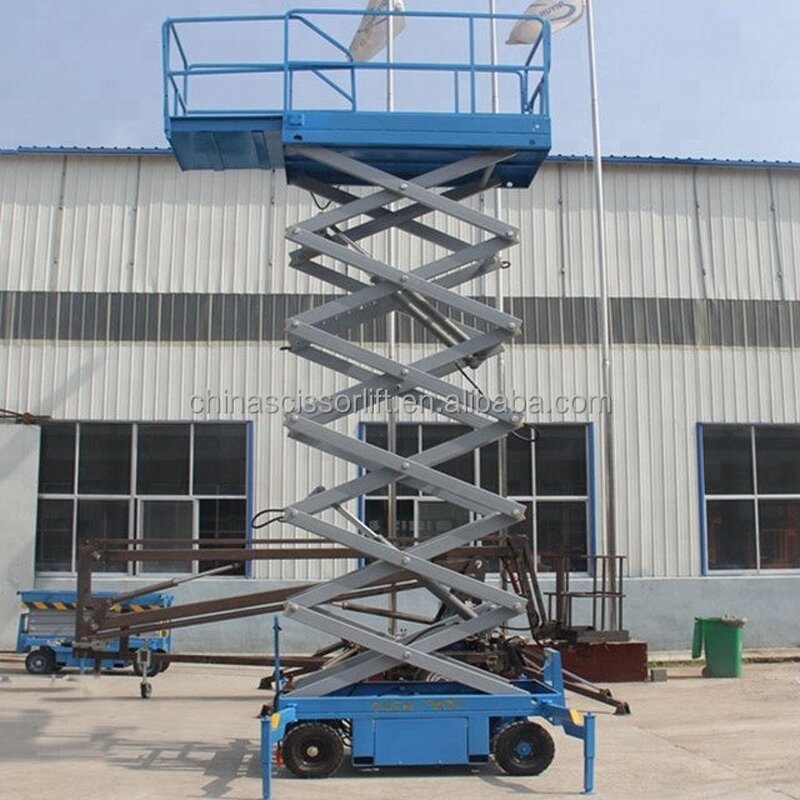 Electric Mobile Scissor Lift Supplier - Anti Tilt for Warehouse