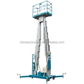 6M Aluminum Alloy Mast Lift Manufacturer - Stable Building Cleaning