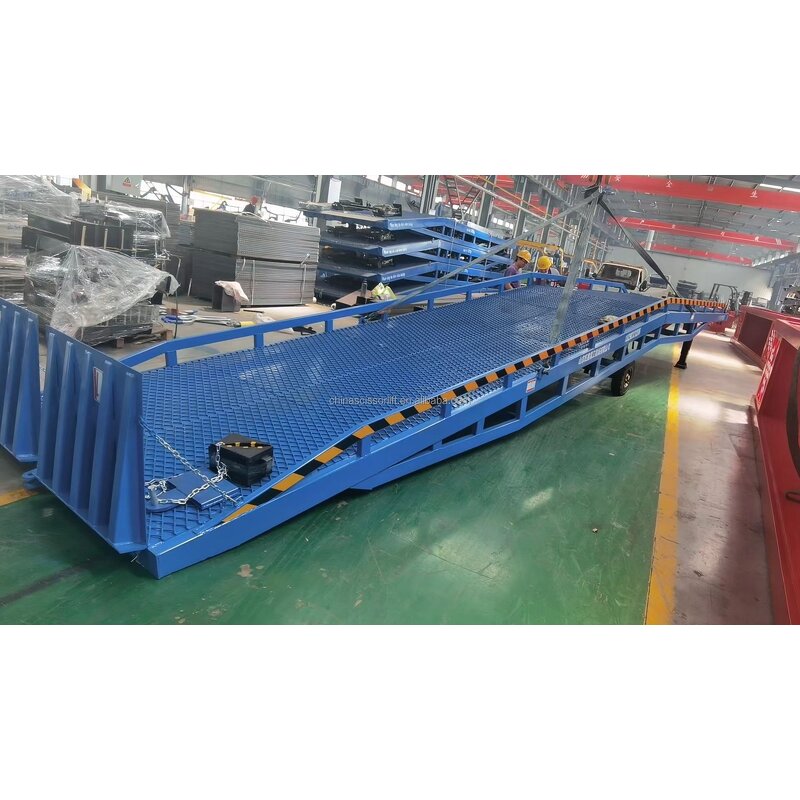 CE Certified Mobile Ramp Manufacturer - 6-15 Ton Hydraulic