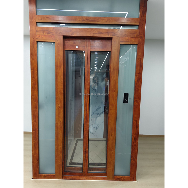 3-Tier Glass Home Elevator Supplier - Electric Door Residential