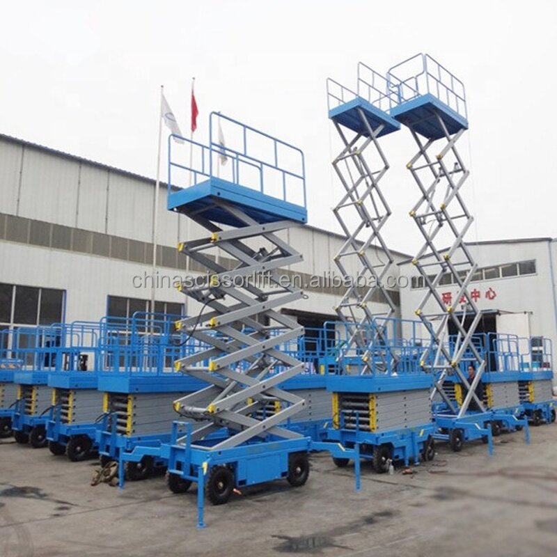 Durable Scissor Lift Supplier - High Load Four Wheels Hydraulic