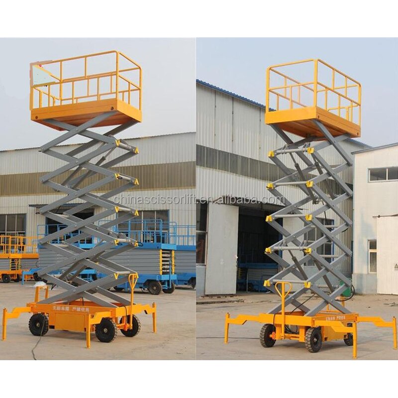 Battery Powered Scissor Lift Manufacturer - Mobile Anti Tilt Quiet