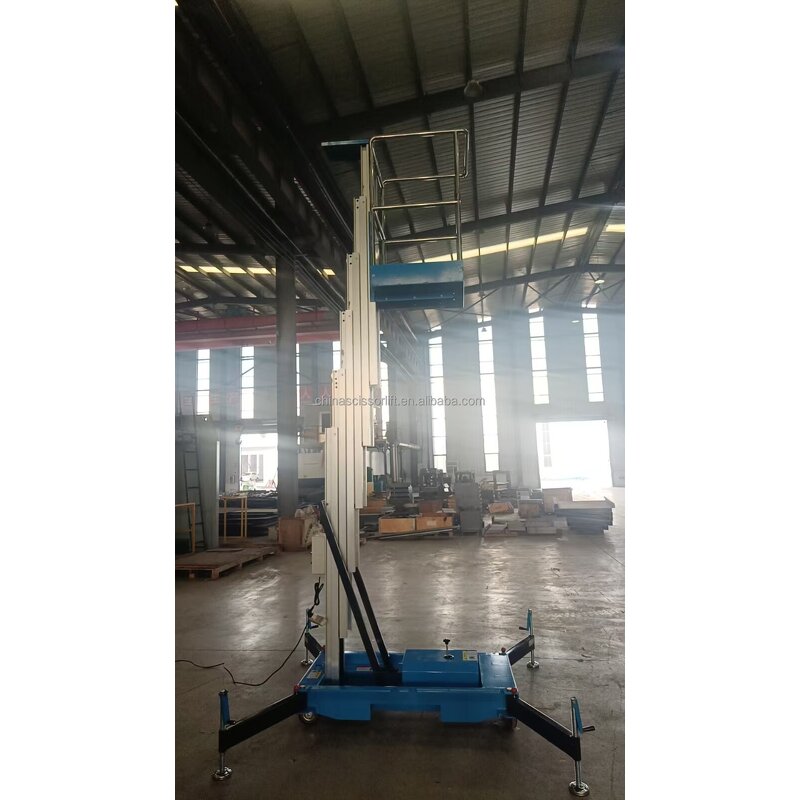 Single Column Aluminum Lift Manufacturer - 10M Height Electric
