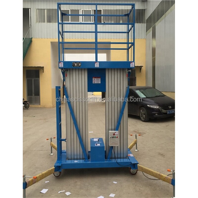 Customizable Cargo Lift Supplier - 500-1000kg Steel Guide Rail