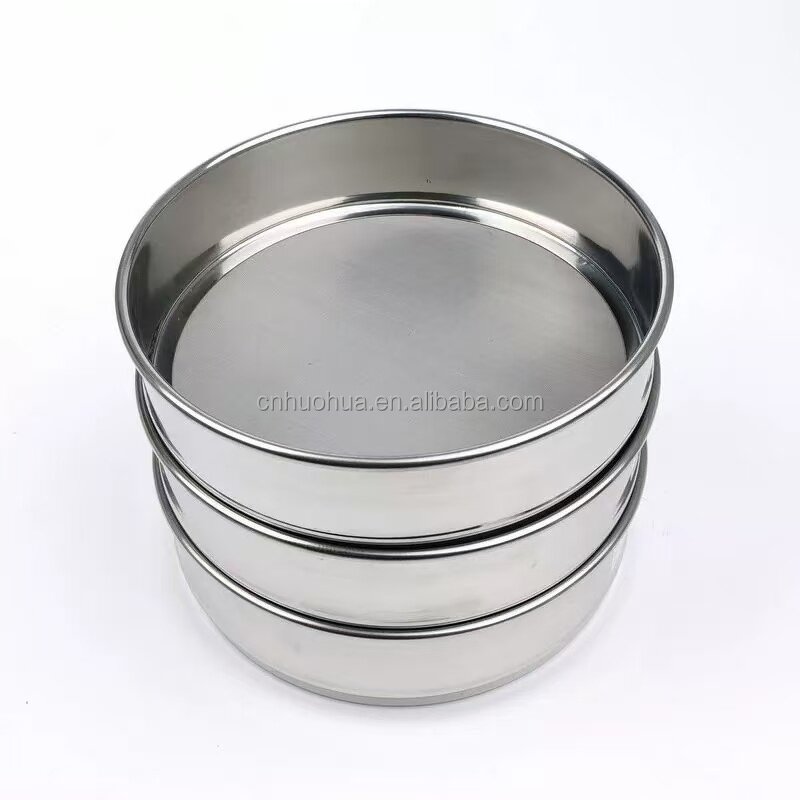 Soil Sieve Manufacturer - LAB Metal Motorized Sifter OEM