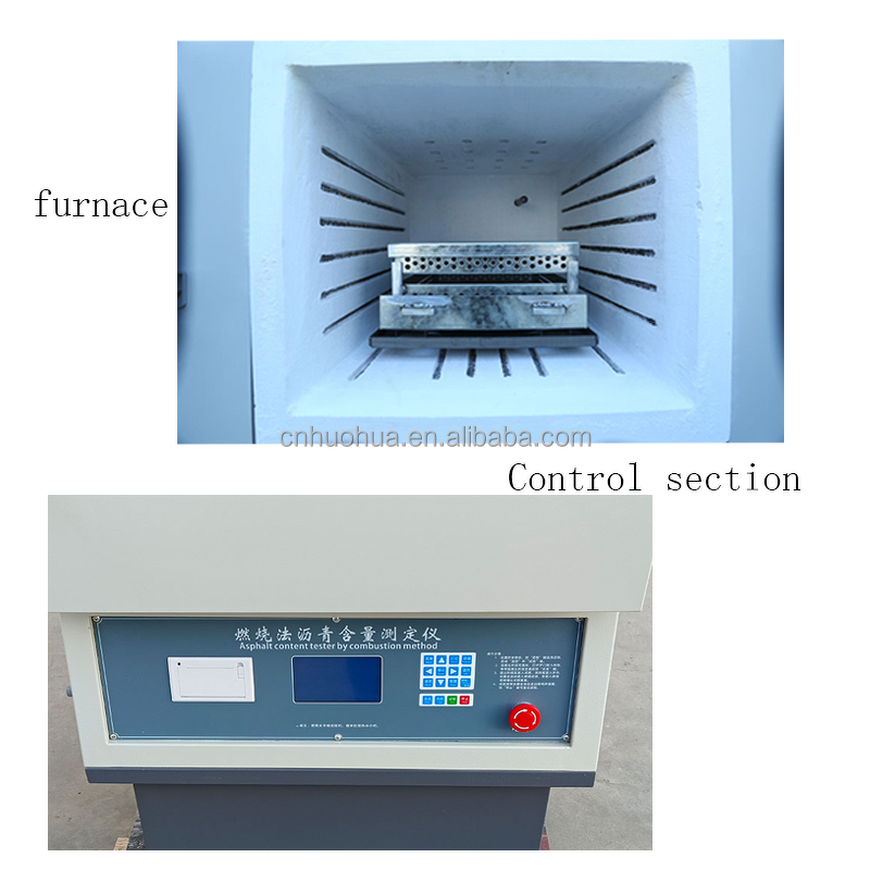 Bitumen Content Tester Factory - 220V Burning Method Machine