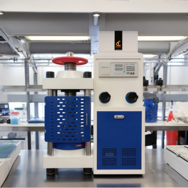 Concrete Compression Tester Factory - 220V Hand Operated Machine