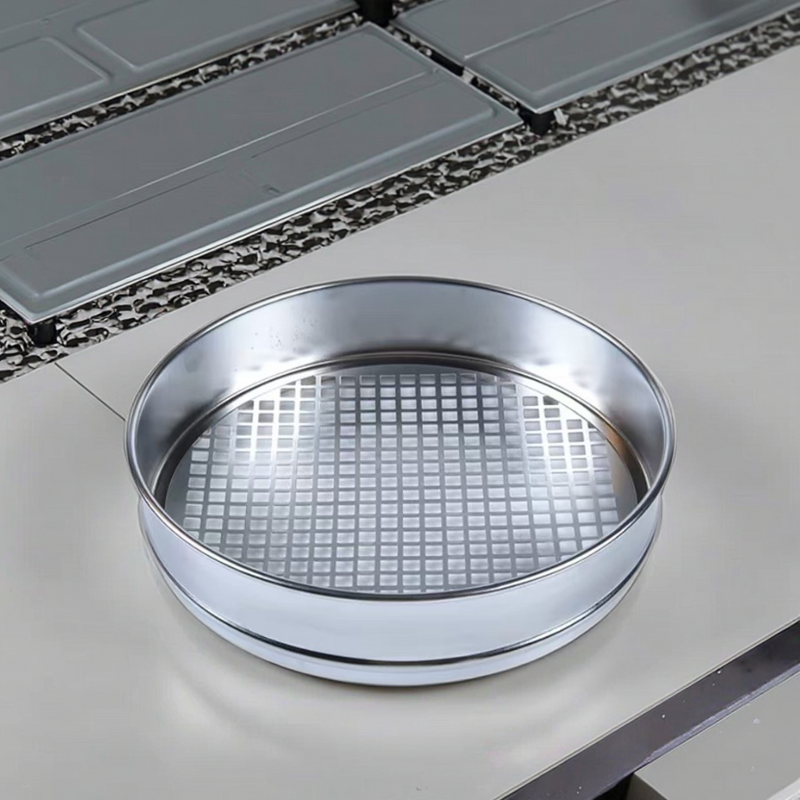 Soil Sieve Manufacturer - LAB Metal Motorized Sifter OEM