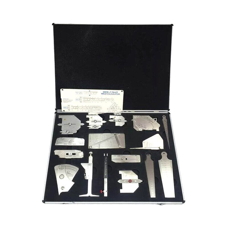 Welding Gauge Set Manufacturer - SPARK 16pcs 304SS Silver OEM