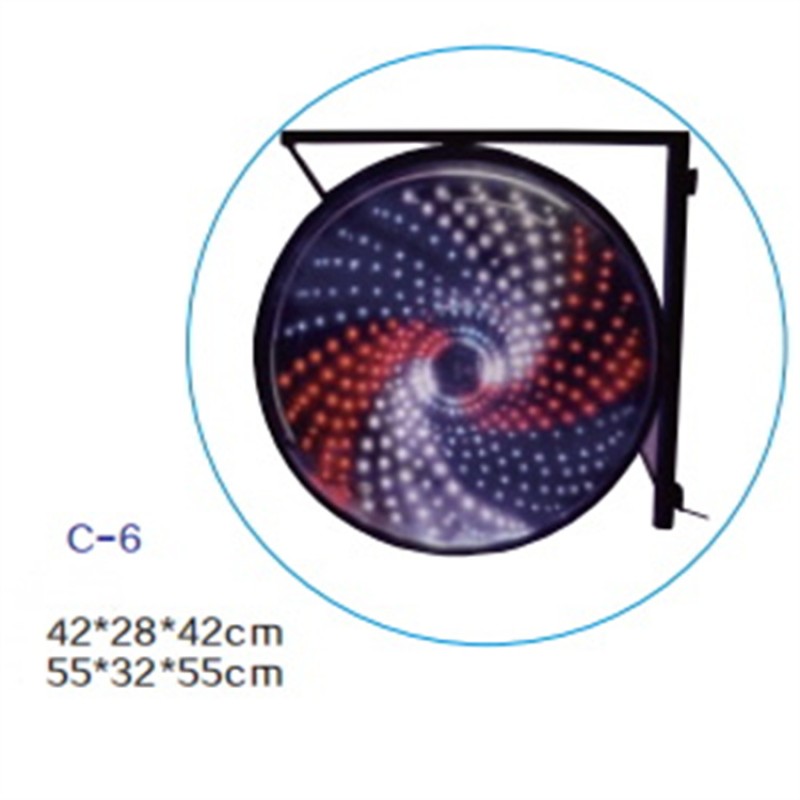 Kisen Barber Pole Pendant Barber Pole Lapel Pin Led Barber Shop Sign Pole Light Red White Blue