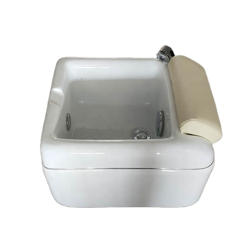 with 7 Colors LED Pedicure Chair Bowl Nail Massage Spa Bowl