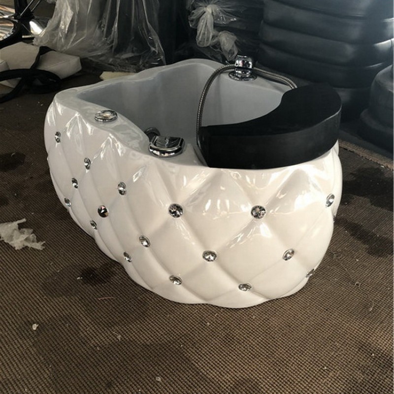 Kisen Wholesale Popular Modern Pedicure Basin Foot Bowl for Beauty Salon Pedicure Sink Bowl