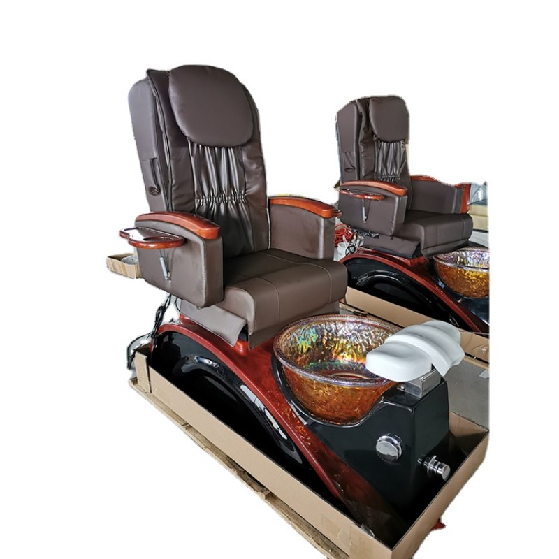 Modern Luxury Human Touch Massage Beauty Salon Nail Furniture Manicure Foot Spa Pedicure Chair