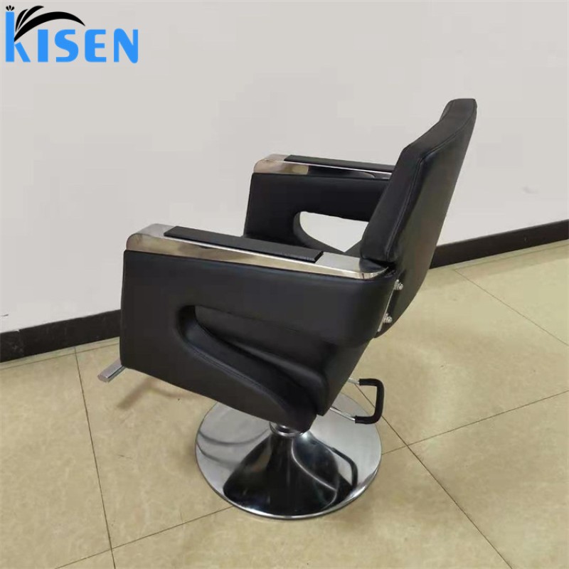 Kisen Cheap Price Salon Hair Chair Classic Leather Fashionable Customized Style Beauty Modern Styling Chairs